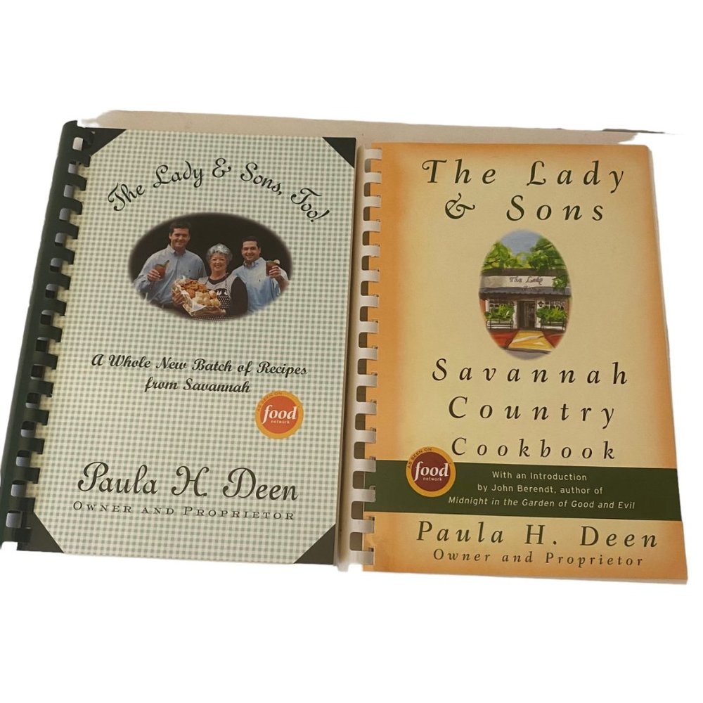 The Lady and Sons Savannah Country Cookbook + Lady and Sons, Too by Paula Deen (